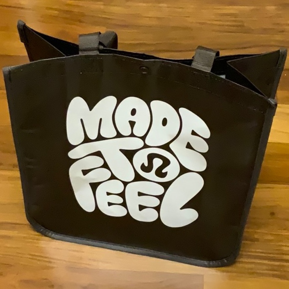 Lululemon MEDIUM Shopping tote bag DARK BROWN Lululemon tote bag